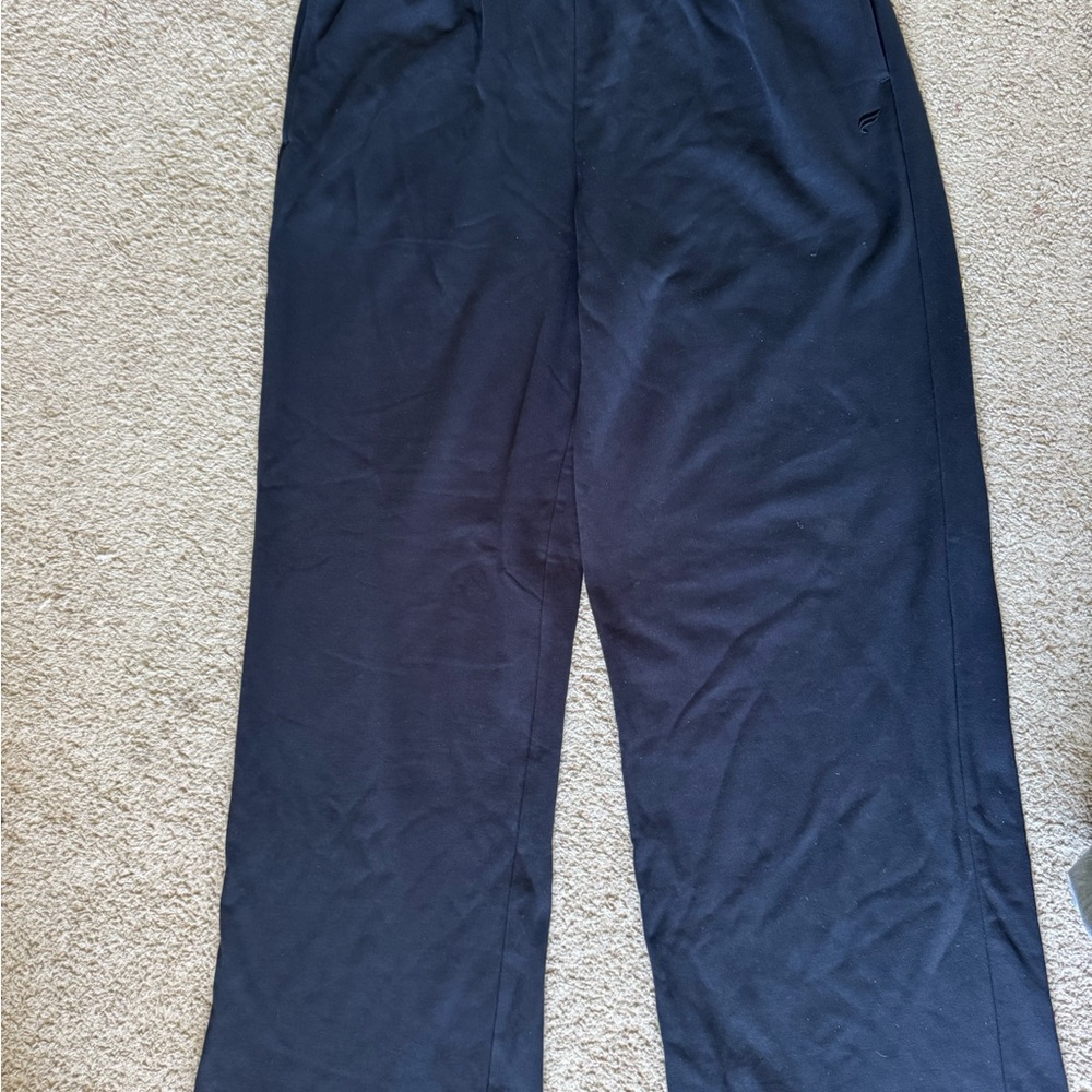 Black Wide Leg Sweatpants